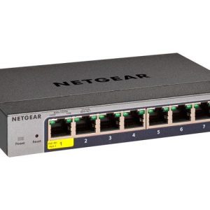 NETGEAR 8-Port Gigabit Ethernet Smart Switch (GS108T)