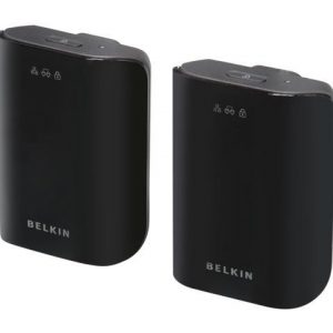 BELKIN F5D4077 VideoLink Powerline Internet Adapter Up to 200Mbps
