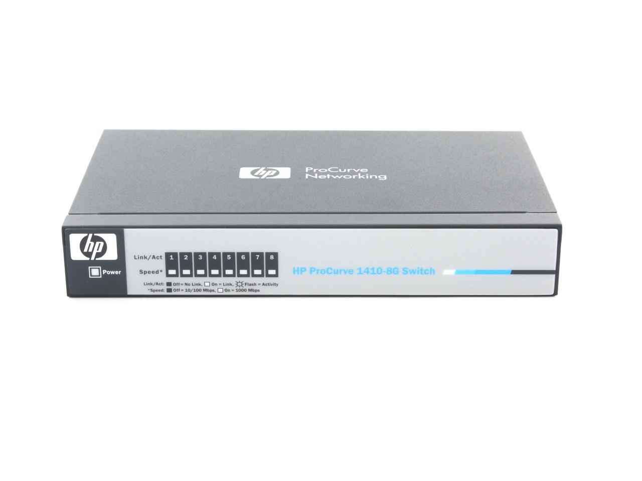HP J9559A#ABA Unmanaged V1410-8G Ethernet Switch