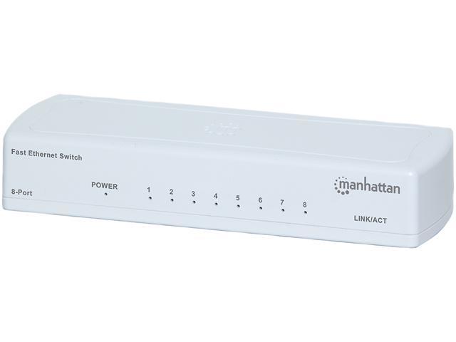 MANHATTAN 560689 Unmanaged 8-Port Fast Ethernet Switch