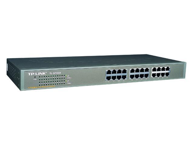 TP-Link TL-SF1024 Unmanaged 24-port Unmanaged 10/100M Rackmount Switch