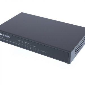 TP-Link 8 Port Fast Ethernet 10/100Mbps PoE Switch | 4 PoE Ports @57W | Desktop | Plug & Play | Sturdy Metal w/ Shielded Ports | Fanless | Limited Lifetime Protection | Unmanaged (TL-SF1008P)