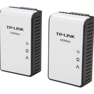 TP-LINK TL-PA411KIT High-speed AV 500Mbps Mini Powerline Adapter Starter Kit