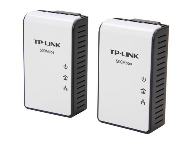 TP-LINK TL-PA411KIT High-speed AV 500Mbps Mini Powerline Adapter Starter Kit