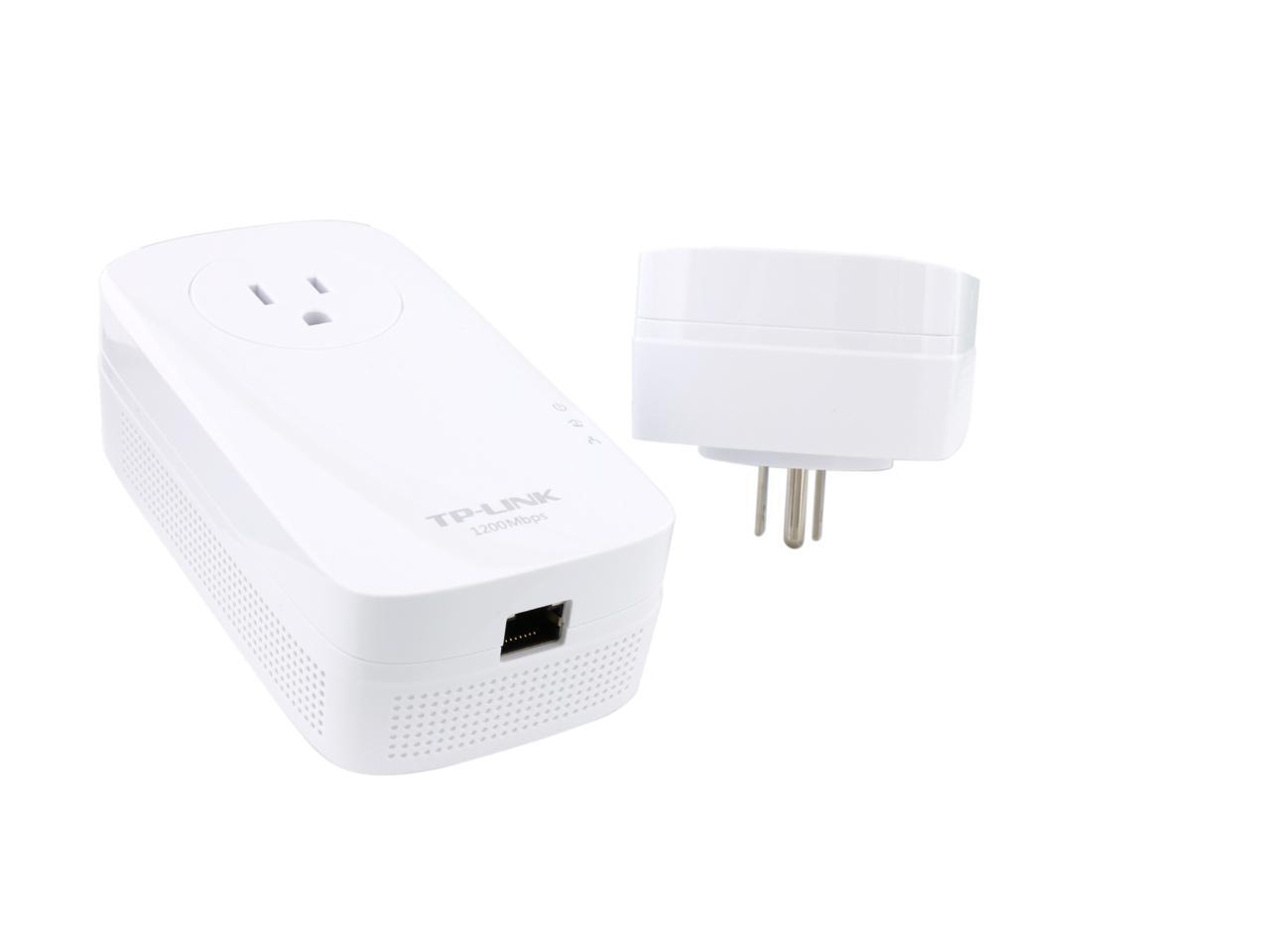 TP-Link AV1200 Powerline Ethernet Adapter - Gigabit Port, Plug&Play, Power Saving(TL-PA8010 KIT)