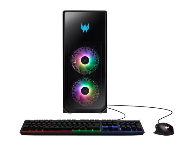 Acer Gaming Desktop Predator Orion 5000 PO5-640-UR11 Intel Core i7 12th Gen 12700F (2.10GHz) 16GB DDR5 2TB HDD 1 TB PCIe SSD NVIDIA GeForce RTX 3080 Windows 11 Home