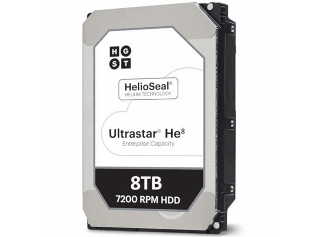 HGST Ultrastar He8 HDD | 8TB 7200 RPM | SATA 6.0Gb/s 3.5-Inch | 128MB Cache ISE 512e | Helium Data Center Hard Drive | HUH728080ALE600 0F25729