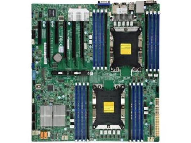 Supermicro MotherBoard MBD-X11DPI-NT-O Xeon Dual Socket LGA3647 C622 Max.2T PCI Express E-ATX (MBD-X11DPI-NT-O)
