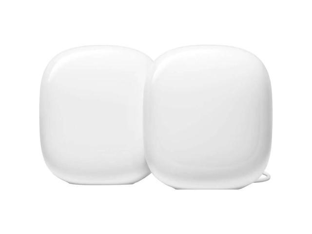 Google Nest GA03689 Wifi Pro 6e AX5400 Mesh Router - 2 Pack - Snow
