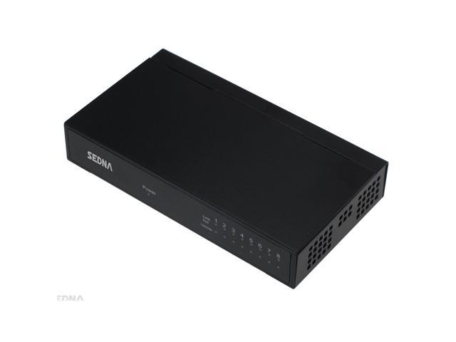 SEDNA - 8 Port Gigabit Ethernet Switch ( Metal Case )