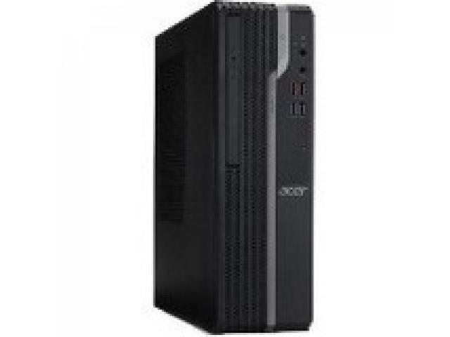 Acer Veriton X4680G Desktop Computer - Intel Core i5 11th Gen i5-11400 Hexa-core (6 Core) 2.60 GHz - 8 GB RAM DDR4 SDRAM - 256 GB PCI Express SSD - Windows 10 Pro 64-bit - DVD-Writer - IEEE 802.11ax -