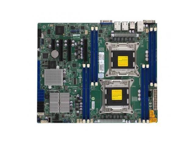 SUPERMICRO X9DRL-EF-O Supermicro X9DRL-EF-O Dual LGA2011 Intel C602J DDR3 SATA3 V and 2GbE ATX Server Motherboard