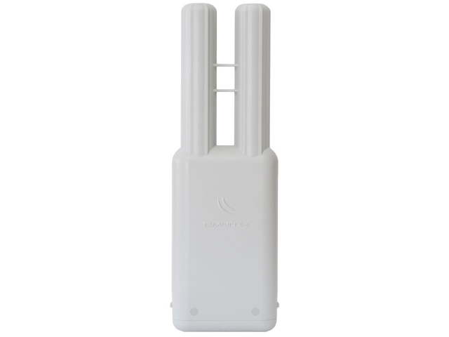 MikroTik - RBOMNITIKU-5HND - OmniTikU-5HnD with 400MHz CPU, 32MB RAM, 5GHz Dual Chain 802.11a/n Radio with 2x 7.5 dBi