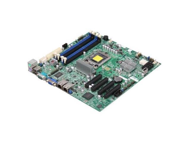 Supermicro X9Scm Lga1155/ Intel C204 Pch/ Ddr3/ Sata3/ V&2Gbe/ Microatx Server Motherboard,