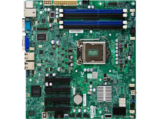 Supermicro X9Scm-F-O Lga1155/ Intel C204 Pch/ Ddr3/ Sata3/ V&2Gbe/ Matx Server Motherboard