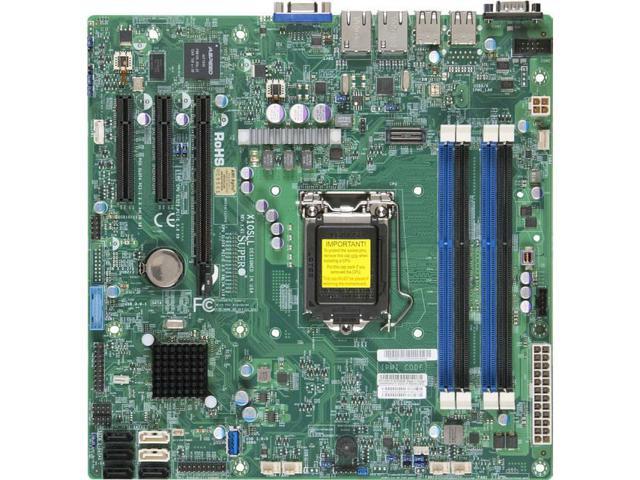 X10Sll-F-O Lga1150/ Intel C222 Pch/ Ddr3/ Sata3&Usb3.0/ V&2Gbe/ Microatx Server Motherboard (New Item!)