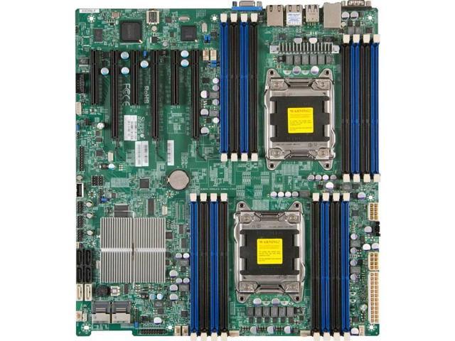 X9Dr3-F Dual Lga2011/ Intel C606/ Ddr3/ Sata3&Sas/ V&2Gbe/ Eatx Server Motherboard