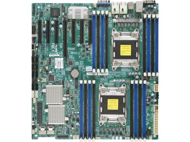 X9Drh-If-O Dual Lga2011/ Intel C602/ Ddr3/ Sata3/ V&2Gbe/ Eatx Server Motherboard