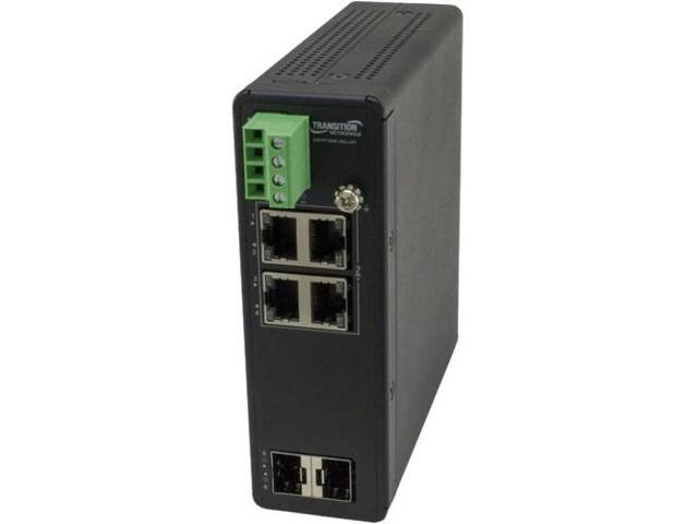 Transition Networks Unmanaged Hardened Gigabit Ethernet PoE+ Switch