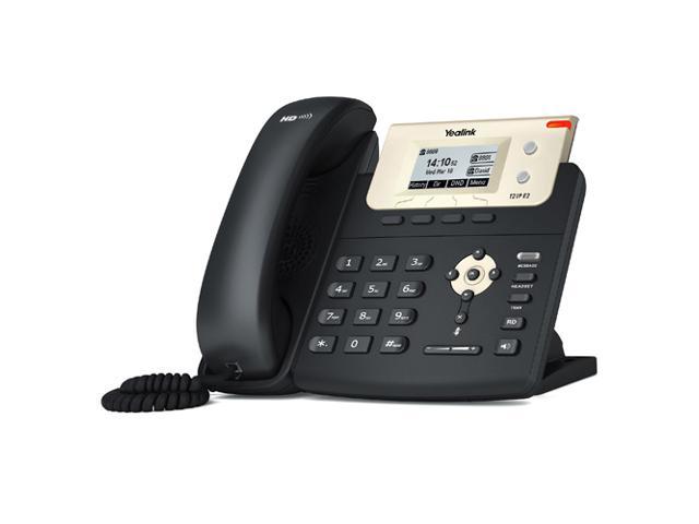 Yealink SIP-T21P E2 Entry-level IP phone with 2 Lines & HD voice(with PoE), Part# SIP-T21P E2