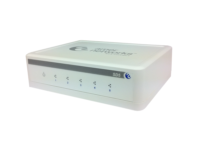 Amer Networks SD5 10/100Mbps 5-Port Unmanaged Desktop Switch