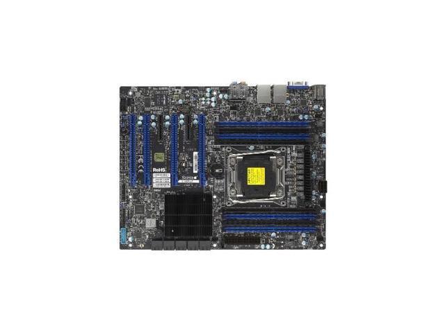 SUPERMICRO X10SRA-B Supermicro X10SRA-B LGA2011 Intel C612 DDR4 SATA3 and USB3.0 A and 2GbE ATX Server Motherboard