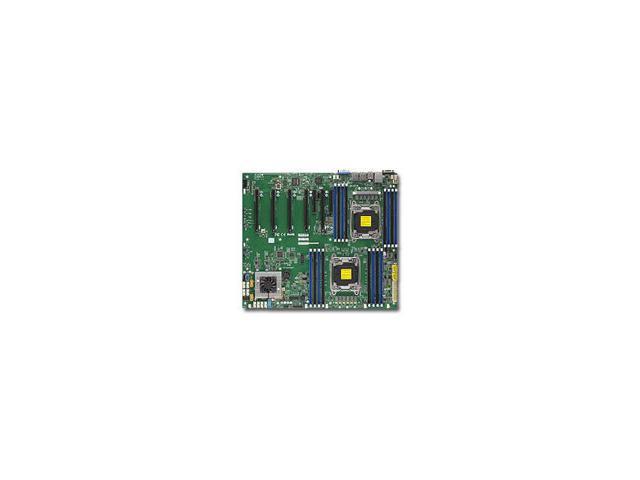 Supermicro MBD-X10DRG-Q-B Supermicro X10DRG-Q Server Motherboard - Intel C612 Chipset - Socket LGA 2011-v3 - 1 x Bulk Pack - Proprietary Form Factor - 2 x Processor Support - 512 GB DDR4 SDRAM Maximum