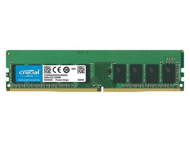 Crucial 16GB DDR4 SDRAM ECC Unbuffered DDR4 2666 (PC4 21300) Server Memory CT16G4WFD8266