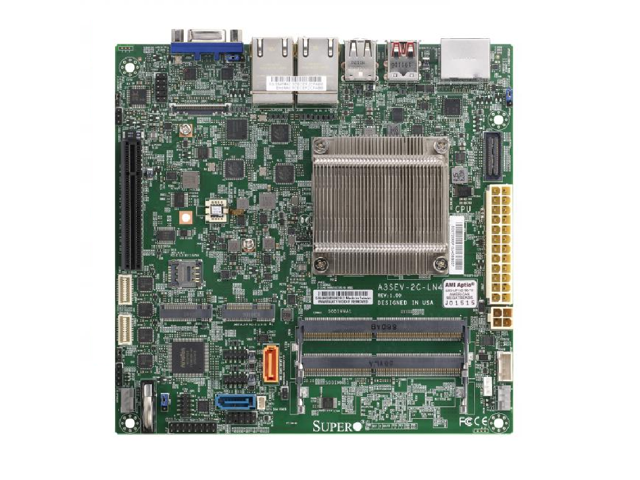 Supermicro A3SEV-4C-LN4 Motherboard - Mini ITX, Elkhard Lake ATOM Embedded SoC BGA PCI