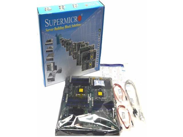 Supermicro X9DRI-LN4F+-O Dual LGA2011 /Intel C602/ DDR3/ SATA3/ V&4GbE/ EATX Server Motherboard