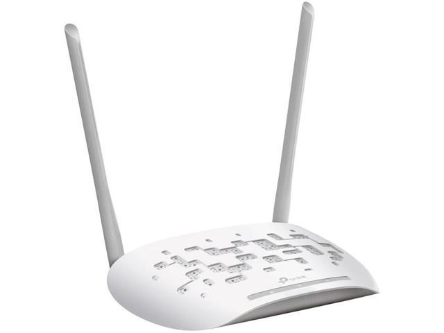 TP-Link WiFi Access Point TL-WA801N, 2.4Ghz 300Mbps, Supports Multi-SSID/Client/Bridge/Range Extender, 2 Fixed Antennas, Passive PoE Injector Included