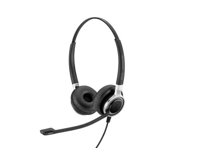 Sennheiser SC 660 ANC USB (508311) - Double-Sided (Binaural) Business Headset | for Skype for Business | with HD Sound, Active Noise Cancellation Microphone, & USB Connector (Black)