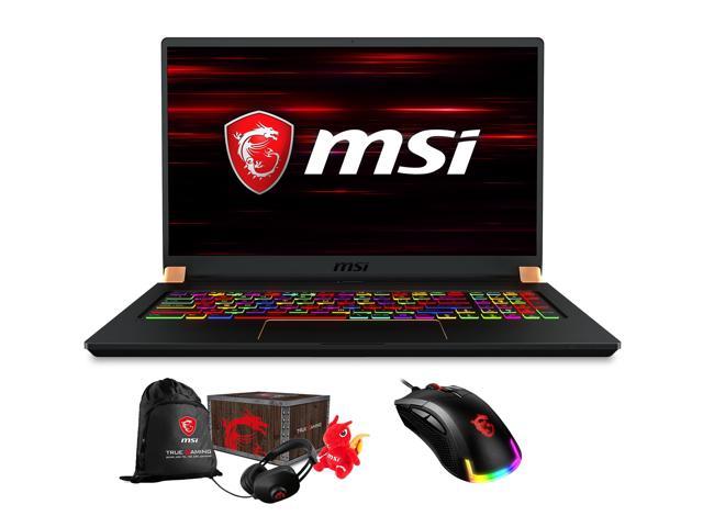 MSI GS75 Stealth-205 Gaming and Entertainment Laptop (Intel i7-8750H 6-Core, 16GB RAM, 512GB SSD, 17.3" Full HD (1920x1080), NVIDIA RTX 2060, Wifi, Bluetooth, Win 10 Home) with Clutch GM50 , Loot Box
