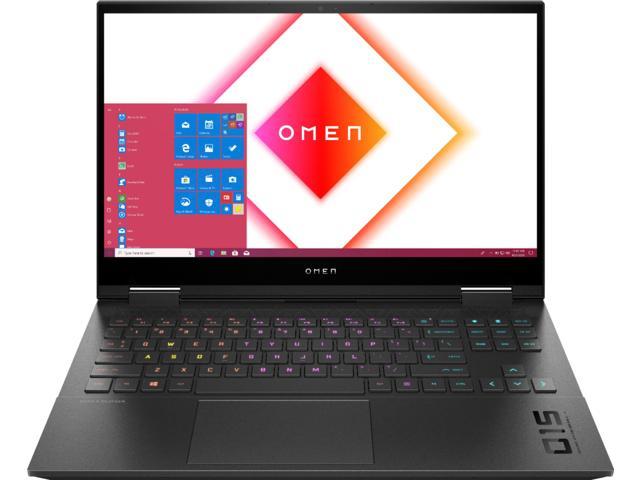 HP OMEN 15 15.6" Full HD (1920x1080) Laptop (Intel i7-10750H 6-Core, NVIDIA RTX 3070, 16GB RAM, 2x512GB PCIe SSD (1TB), Webcam, Wifi, Bluetooth, Backlit KB, HDMI, Display Port, SD Card, Win 10 Home)
