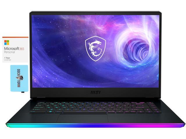 MSI Raider GE66 -15 Gaming & Entertainment Laptop (Intel i7-12700H 14-Core, 15.6" 240Hz 2K Quad HD (2560x1440), GeForce RTX 3080 Ti, Win 11 Home) with Microsoft 365 Personal , Hub