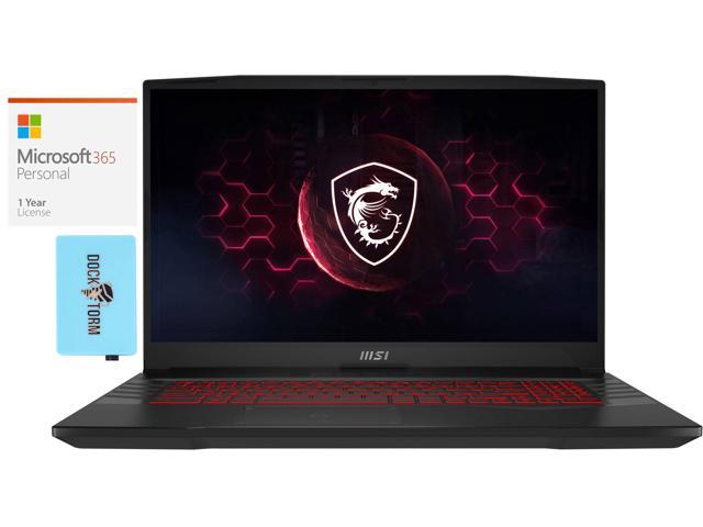 MSI Pulse GL76 -17 Gaming & Entertainment Laptop (Intel i7-12700H 14-Core, 17.3" 144Hz Full HD (1920x1080), NVIDIA RTX 3070, 16GB RAM, Win 11 Home) with Microsoft 365 Personal , Hub