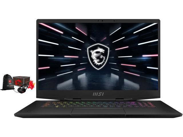 MSI Stealth GS77 -17 Gaming & Entertainment Laptop (Intel i9-12900H 14-Core, 17.3" 240Hz 2K Quad HD (2560x1440), GeForce RTX 3070 Ti, 32GB DDR5 4800MHz RAM, Win 11 Pro) with Loot Box