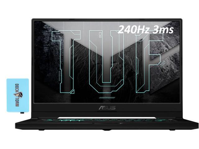 ASUS TUF Dash 15 Gaming & Entertainment Laptop (Intel i7-11370H 4-Core, 15.6" 240Hz Full HD (1920x1080), NVIDIA RTX 3070, 24GB RAM, 2x512GB PCIe SSD RAID 0  (1TB), Backlit KB, Wifi, Win 10 Pro)
