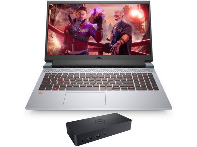 Dell G15 Gaming & Entertainment Laptop (AMD Ryzen 7 5800H 8-Core, 15.6" 120Hz Full HD (1920x1080), NVIDIA GeForce RTX 3050 Ti, 16GB RAM, 512GB PCIe SSD, Backlit KB, Win 11 Home) with D6000 Dock
