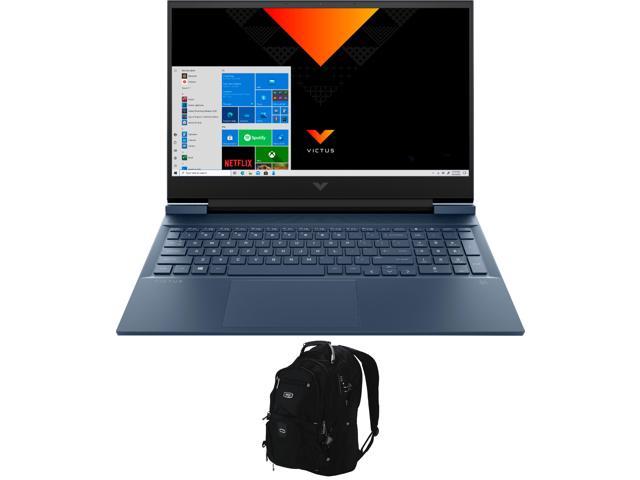 HP Victus 16 Gaming & Entertainment Laptop (Intel i5-11400H 6-Core, 16.1" 60Hz Full HD (1920x1080), NVIDIA GeForce RTX 3050, 16GB RAM, Win 11 Home) with Travel & Work Backpack