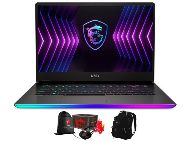 MSI Raider GE67HX 12UGS-013 Gaming & Entertainment Laptop (Intel i7-12800HX 16-Core, 15.6" 240Hz 2K Quad HD (2560x1440), NVIDIA RTX 3070 Ti, Win 11 Pro) with Loot Box , Travel & Work Backpack