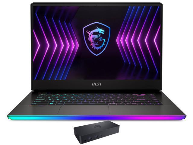 MSI Raider GE67HX 12UGS-013 Gaming & Entertainment Laptop (Intel i7-12800HX 16-Core, 15.6" 240Hz 2K Quad HD (2560x1440), NVIDIA RTX 3070 Ti, 16GB DDR5 4000MHz RAM, Win 11 Pro) with D6000 Dock