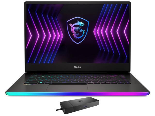 MSI Raider GE67HX 12UGS-013 Gaming & Entertainment Laptop (Intel i7-12800HX 16-Core, 15.6" 240Hz 2K Quad HD (2560x1440), NVIDIA RTX 3070 Ti, 16GB DDR5 4000MHz RAM, Win 11 Pro) with WD19S 180W Dock