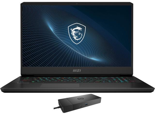 MSI Vector GP76-17 Gaming & Entertainment Laptop (Intel i7-12700H 14-Core, 17.3" 360Hz Full HD (1920x1080), NVIDIA RTX 3080, 32GB RAM, 1TB SSD, Backlit KB, Wifi, Win 11 Home) with WD19S 180W Dock