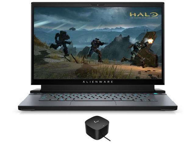 Dell Alienware m15 R4 Gaming Laptop (Intel i7-10870H 8-Core, 15.6" 300Hz Full HD (1920x1080), NVIDIA RTX 3070, 16GB RAM, 2x512GB PCIe SSD RAID 0  (1TB), Backlit KB, Win 10 Home) with 120W G4 Dock