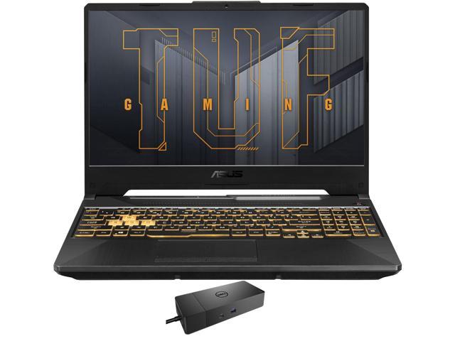 ASUS TUF Gaming 15 Gaming & Entertainment Laptop (Intel i5-11400H 6-Core, 15.6" 144Hz Full HD (1920x1080), GeForce RTX 3050, 16GB RAM, Win 11 Home) with WD19S 180W Dock