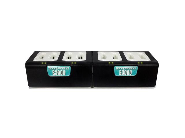 Transformer 8-Bay Battery Charger for Vocera B3000 batteries. Power Supply included