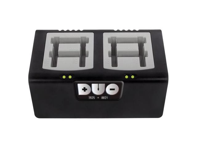 Duo 4-bay Battery Charger compatible with Cisco 8821 and 7925 batteries. Power Supply included