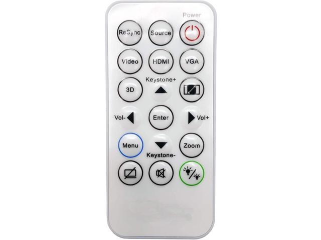 INTECHING SP.8VH02GC01 Projector Remote Control for Optoma DAESSGN, DS344, DS346, DW346, DX345, DX346, H112e, H182X, HD28HDR, HD39HDR, S310e, S315, S316, W310, W312, W316, X312, X315, X316