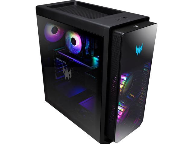 Acer - Predator Orion 5000 Gaming Desktop - Intel Core i7-12700 - 16GB DDR5 Memory - NVIDIA GeForce RTX 3080 - 1TB Gen 4 SSD PO5-640-UB12 PC Computer